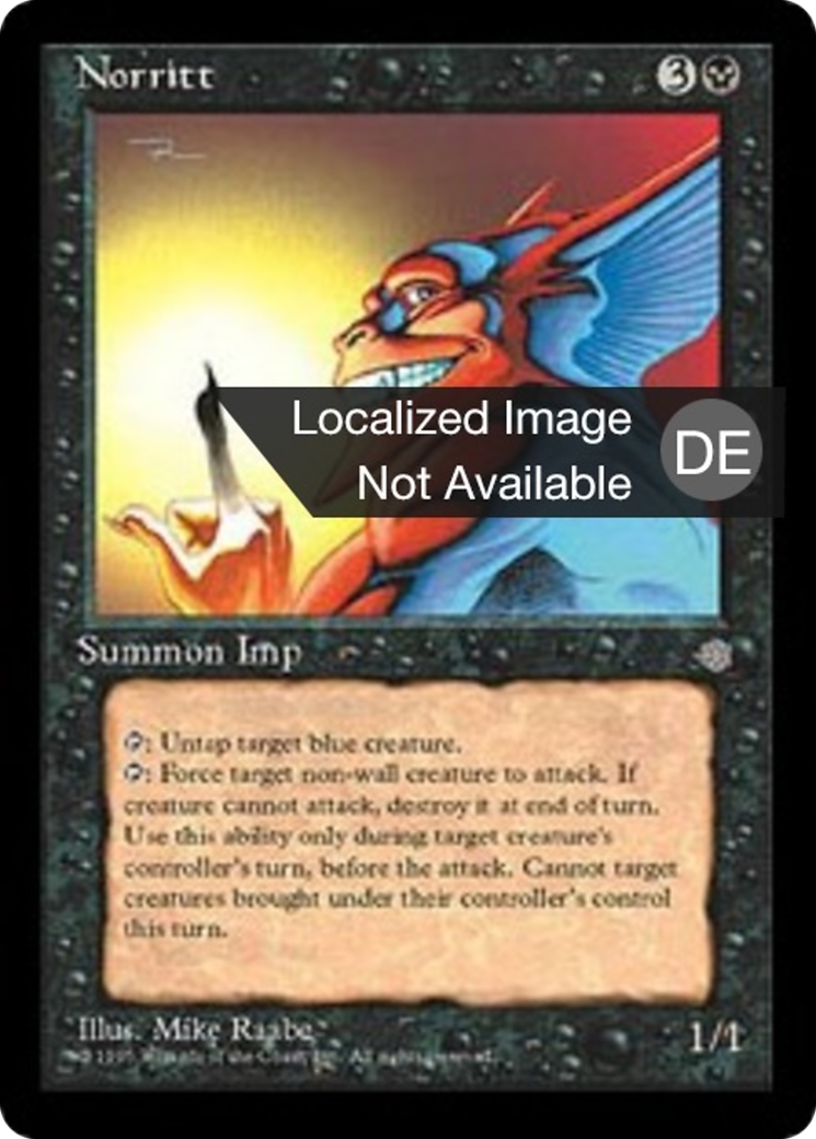 Magic: The Gathering - Norritt - Ice Age