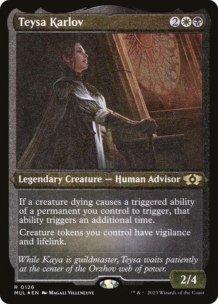 Magic: The Gathering - Teysa Karlov Foil - Multiverse Legends