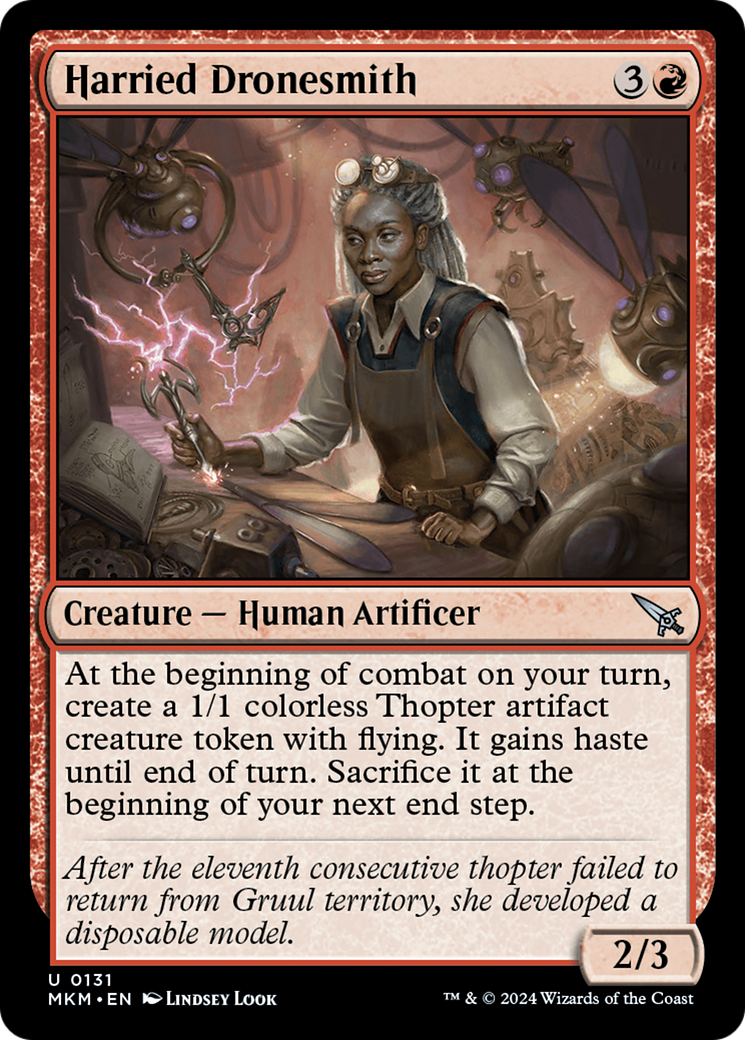 Magic: The Gathering - Harried Dronesmith - Murders at Karlov Manor