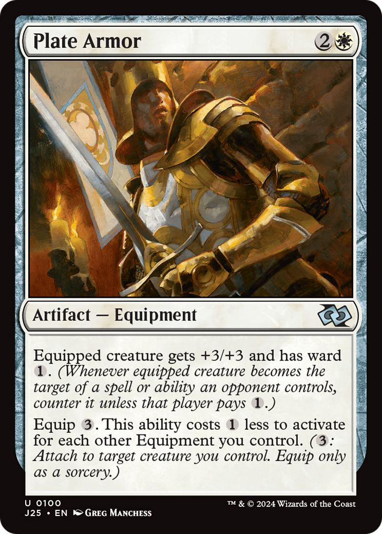 Magic: The Gathering - Plate Armor - Foundations Jumpstart