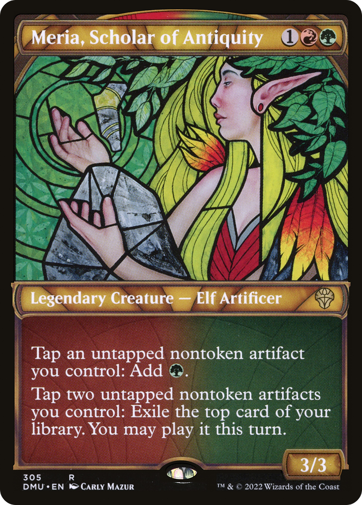 Magic: The Gathering - Meria, Scholar of Antiquity Foil - Dominaria United