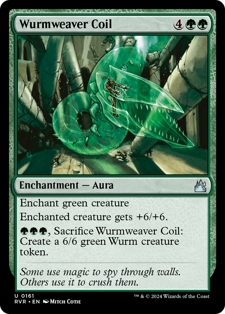 Magic: The Gathering - Wurmweaver Coil Foil - Ravnica Remastered