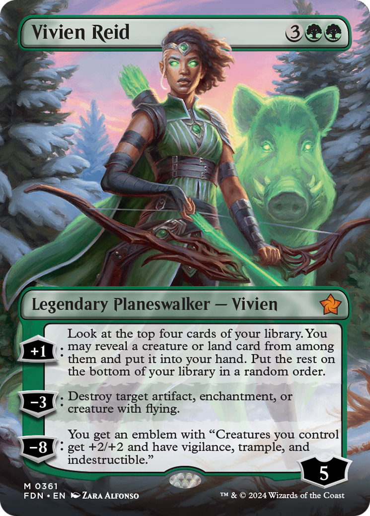 Magic: The Gathering - Vivien Reid Foil - Foundations