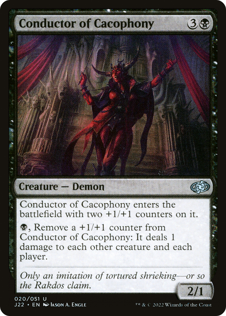 Magic: The Gathering - Conductor of Cacophony - Jumpstart 2022