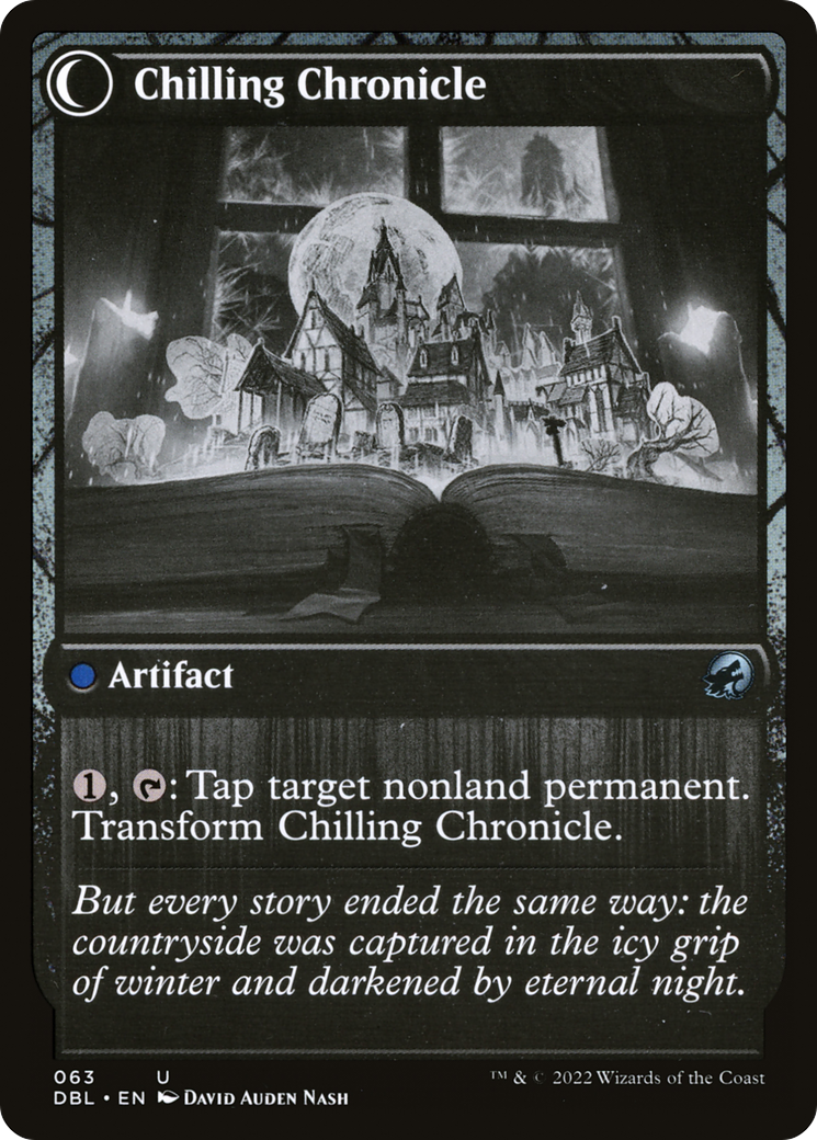 Magic: The Gathering - Mysterious Tome // Chilling Chronicle - Innistrad: Double Feature