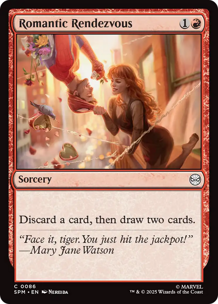 Magic: The Gathering - Romantic Rendezvous - Marvel's Spider-Man