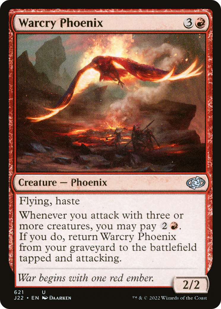 Magic: The Gathering - Warcry Phoenix - Jumpstart 2022