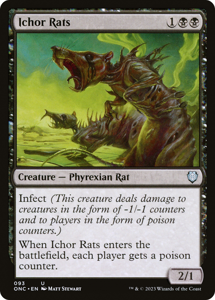 Magic: The Gathering - Ichor Rats - Phyrexia: All Will Be One Commander