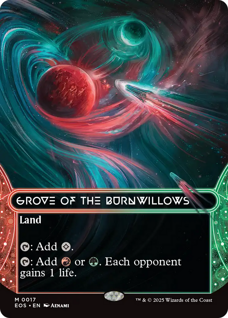 Magic: The Gathering - Grove of the Burnwillows - Edge of Eternities: Stellar Sights