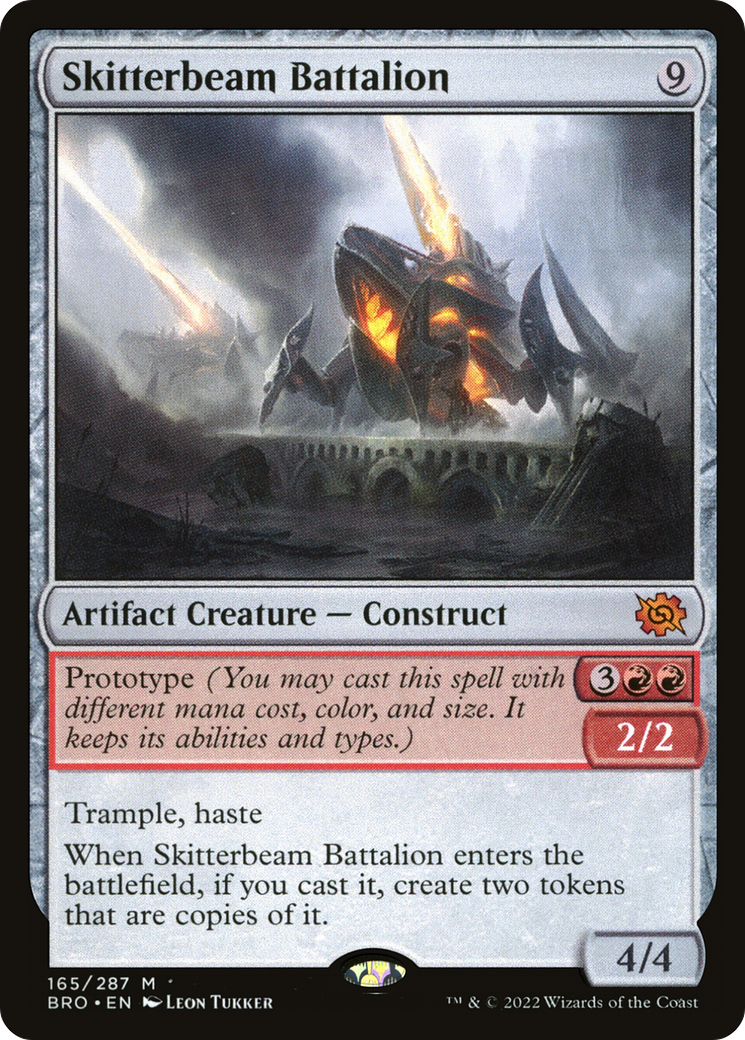 Magic: The Gathering - Skitterbeam Battalion Foil - The Brothers' War