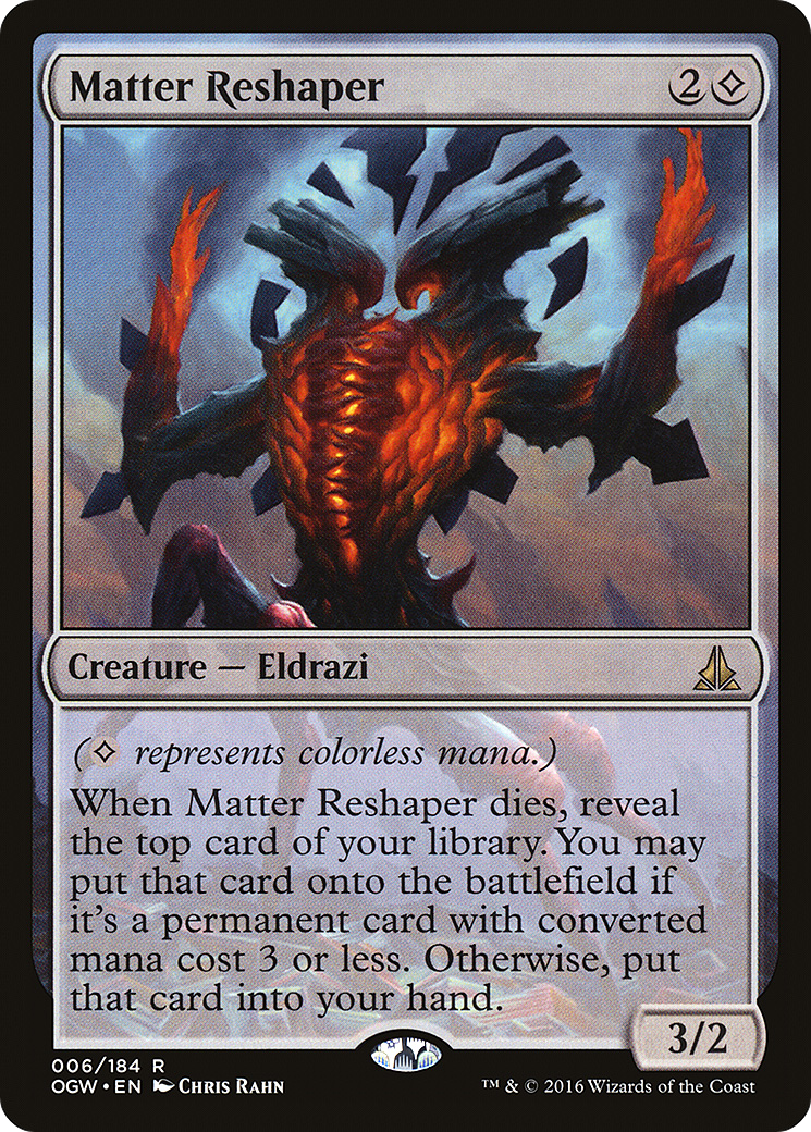 Magic: The Gathering - Matter Reshaper Foil - Oath of the Gatewatch