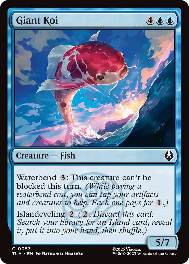 Magic: The Gathering - Giant Koi Foil - Avatar: The Last Airbender