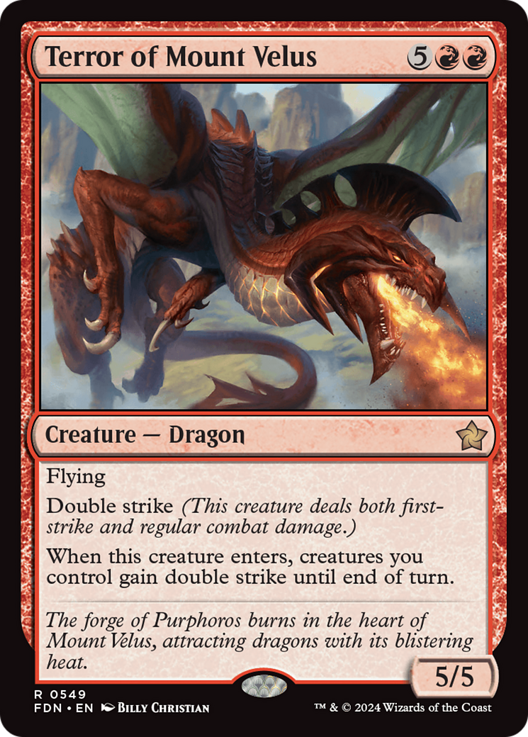 Magic: The Gathering - Terror of Mount Velus - Foundations