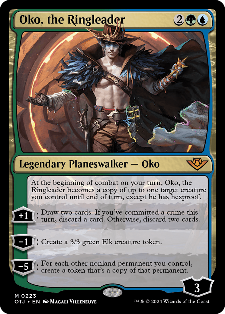 Magic: The Gathering - Oko, the Ringleader Foil - Outlaws of Thunder Junction