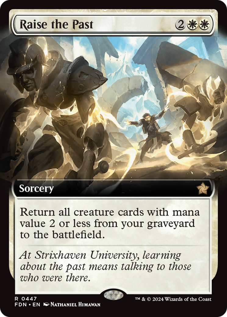 Magic: The Gathering - Raise the Past Foil - Foundations
