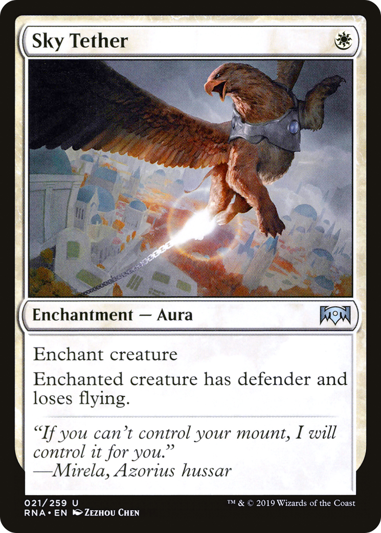 Magic: The Gathering - Sky Tether Foil - Ravnica Allegiance