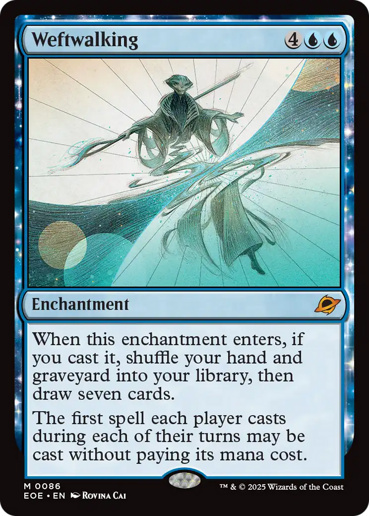 Magic: The Gathering - Weftwalking Foil - Edge of Eternities