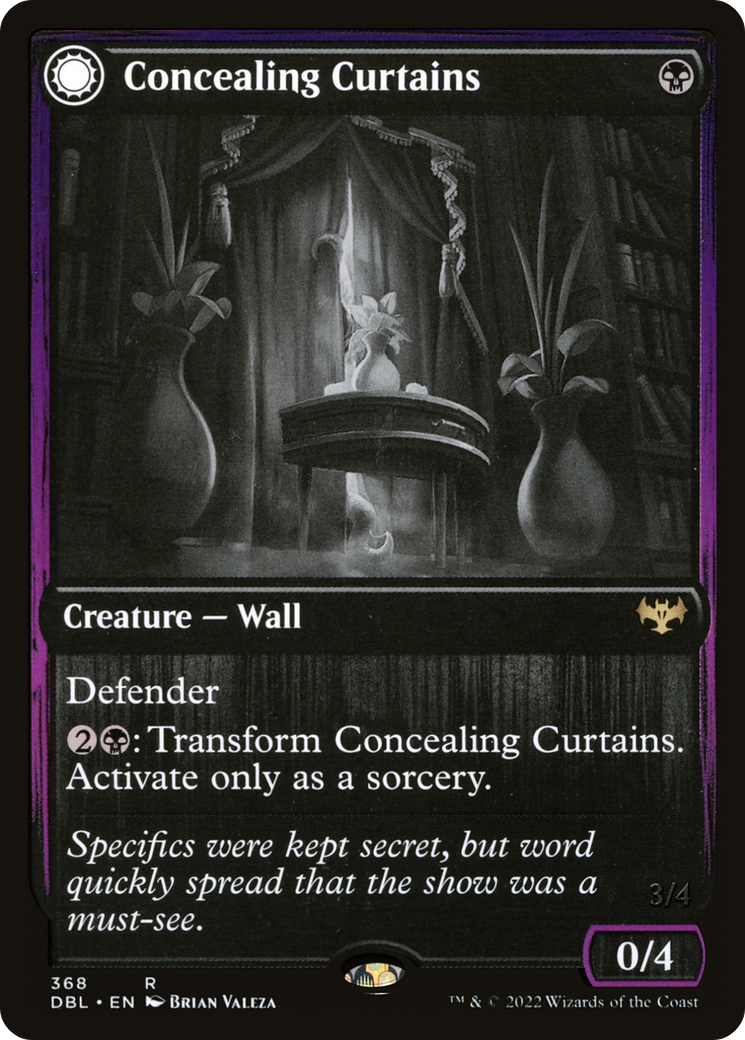 Magic: The Gathering - Concealing Curtains // Revealing Eye - Innistrad: Double Feature
