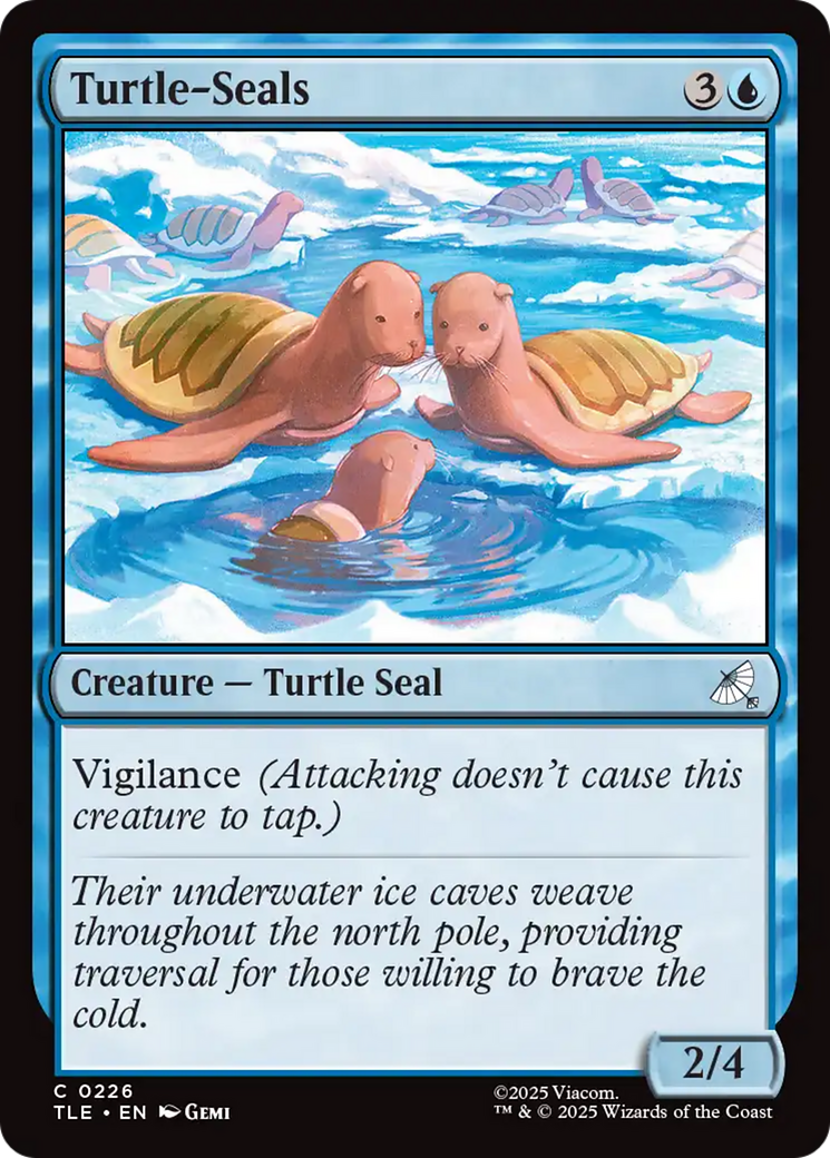 Magic: The Gathering - Turtle-Seals Foil - Avatar: The Last Airbender Eternal