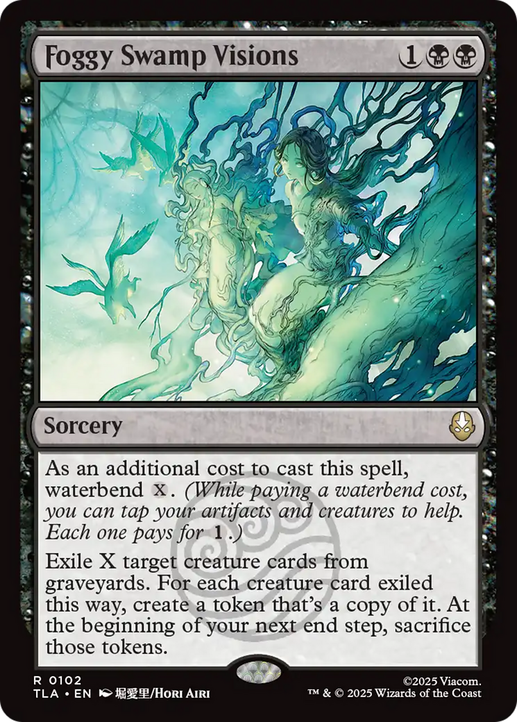 Magic: The Gathering - Foggy Swamp Visions - Avatar: The Last Airbender
