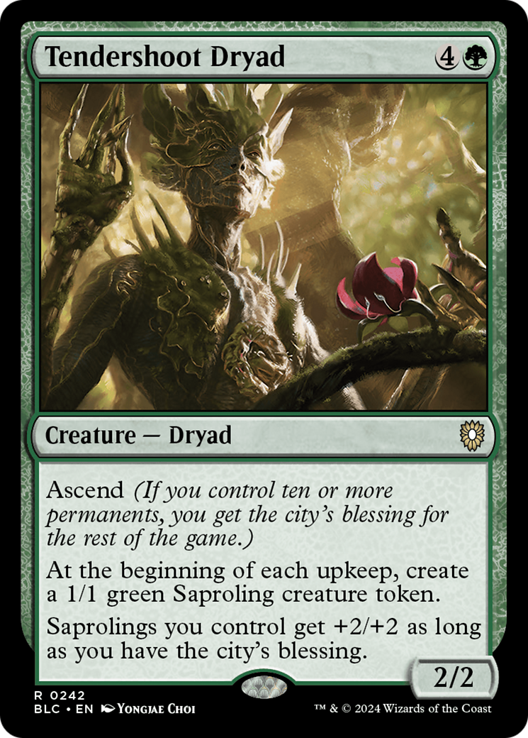 Magic: The Gathering - Tendershoot Dryad - Bloomburrow Commander
