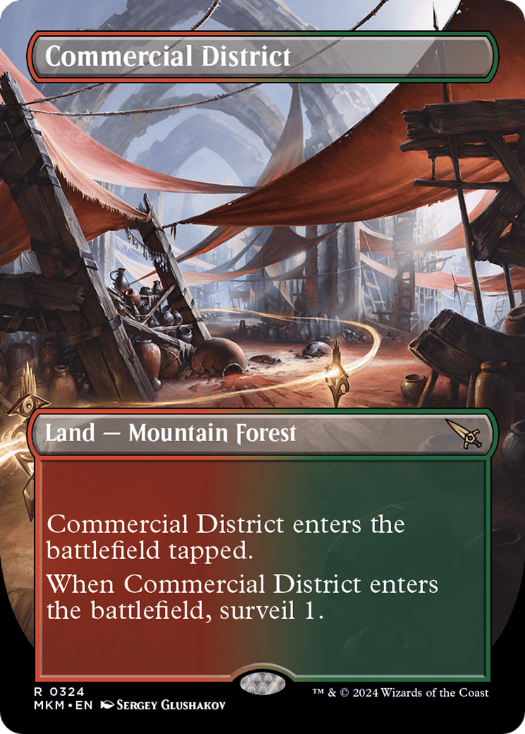 Magic: The Gathering - Commercial District - Murders at Karlov Manor