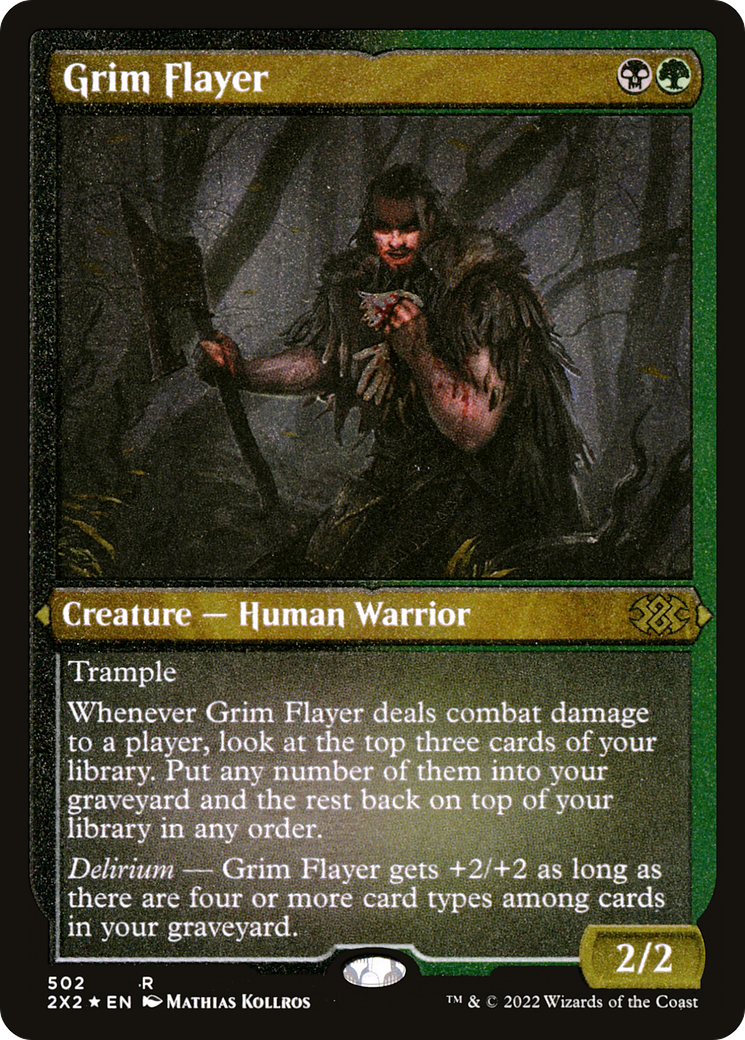 Magic: The Gathering - Grim Flayer Foil - Double Masters 2022