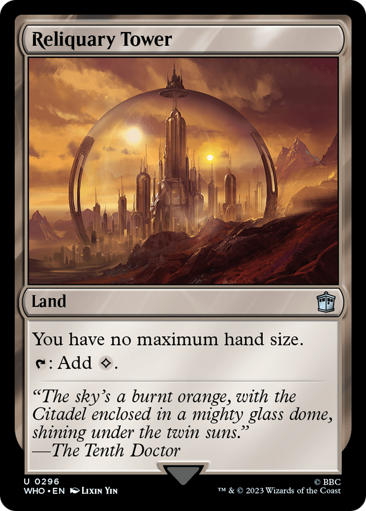 Magic: The Gathering - Reliquary Tower Foil - Doctor Who