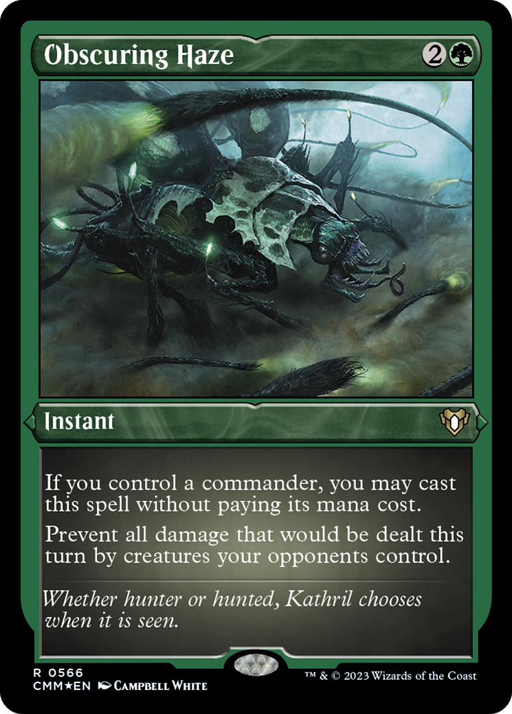 Magic: The Gathering - Obscuring Haze Foil - Commander Masters