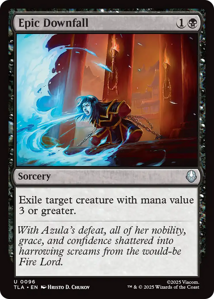 Magic: The Gathering - Epic Downfall Foil - Avatar: The Last Airbender