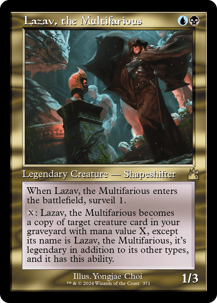Magic: The Gathering - Lazav, the Multifarious - Ravnica Remastered