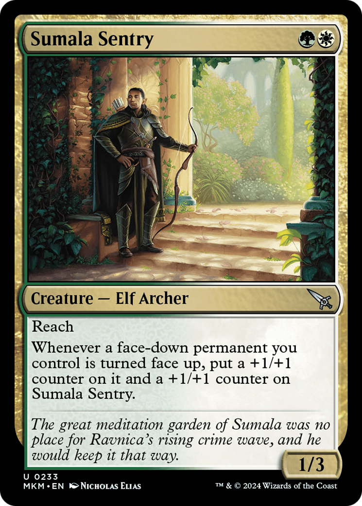 Magic: The Gathering - Sumala Sentry - Murders at Karlov Manor