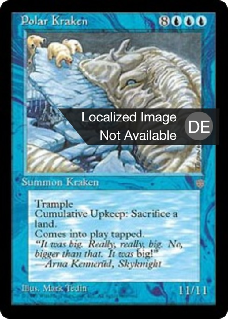 Magic: The Gathering - Polarkrake - Ice Age
