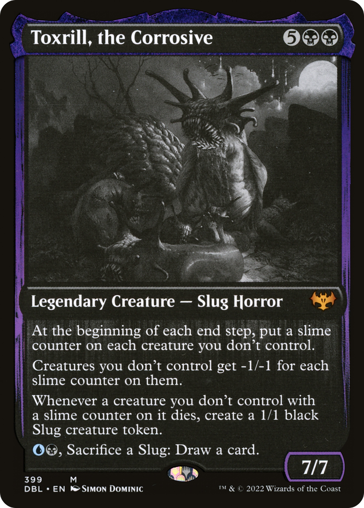 Magic: The Gathering - Toxrill, the Corrosive - Innistrad: Double Feature