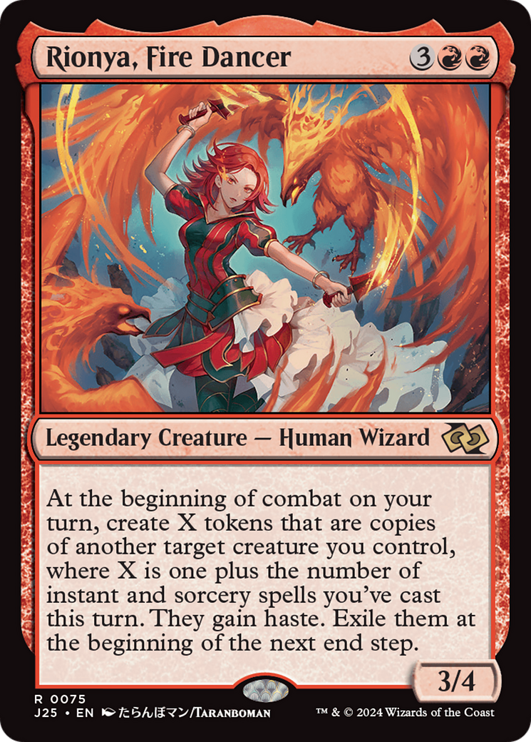 Magic: The Gathering - Rionya, Fire Dancer - Foundations Jumpstart