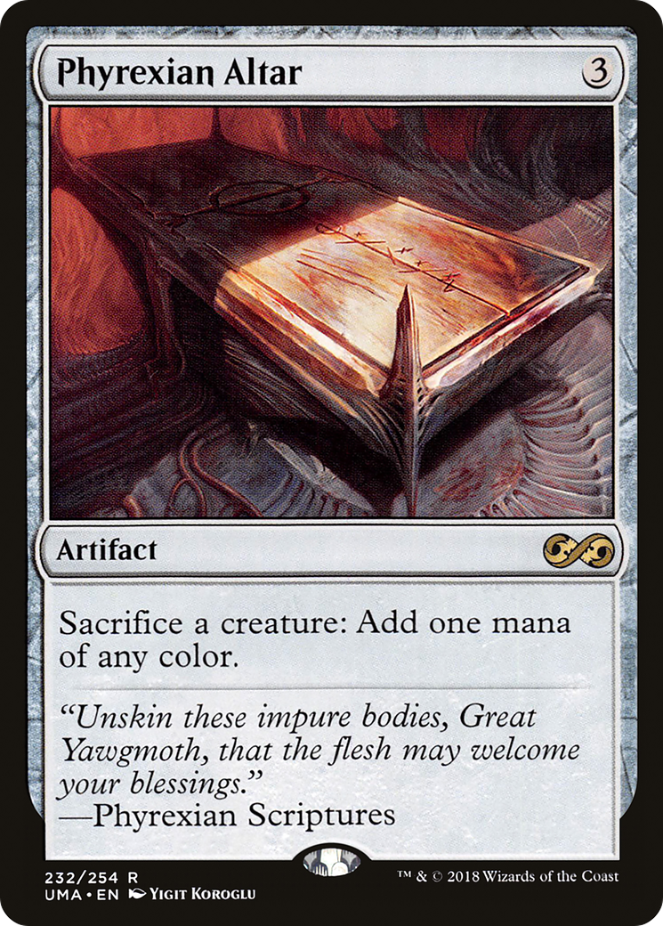 Magic: The Gathering - Phyrexian Altar Foil - Ultimate Masters