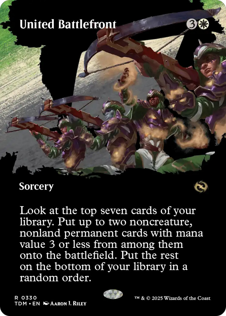 Magic: The Gathering - United Battlefront Foil - Tarkir: Dragonstorm