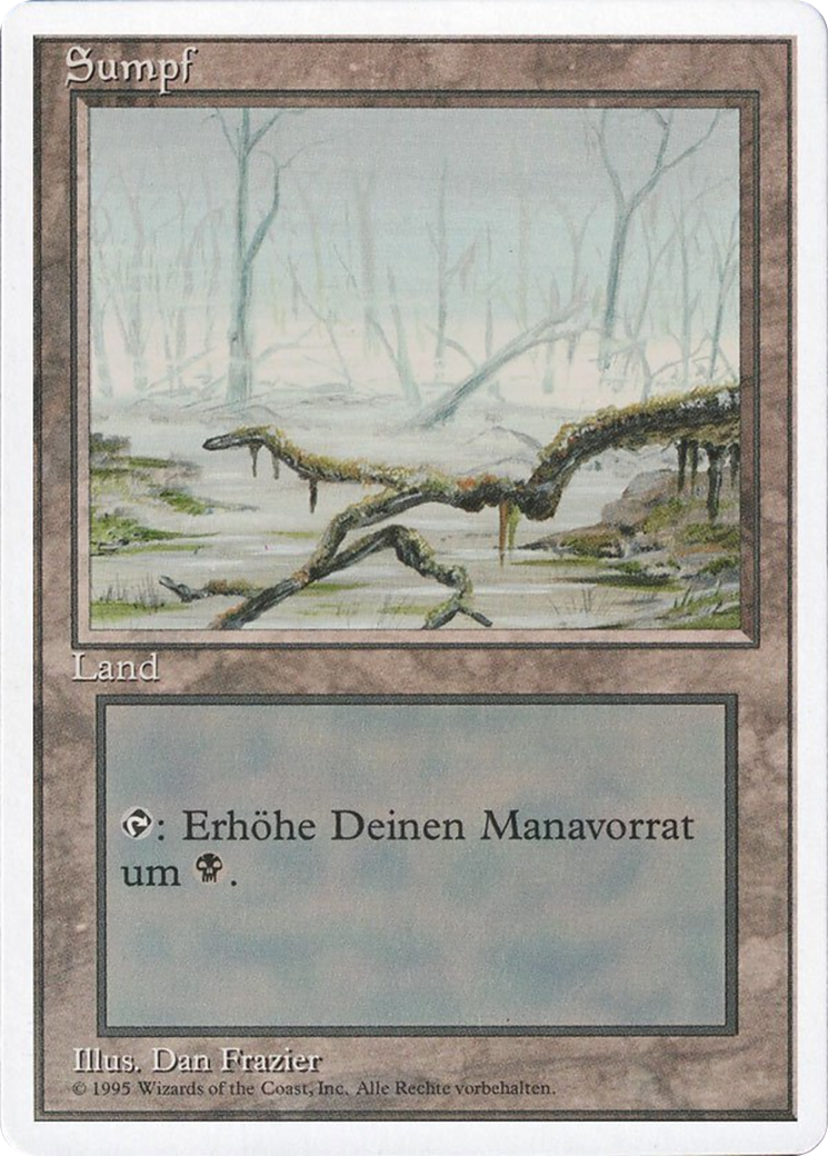 Magic: The Gathering - Sumpf - Revised Edition