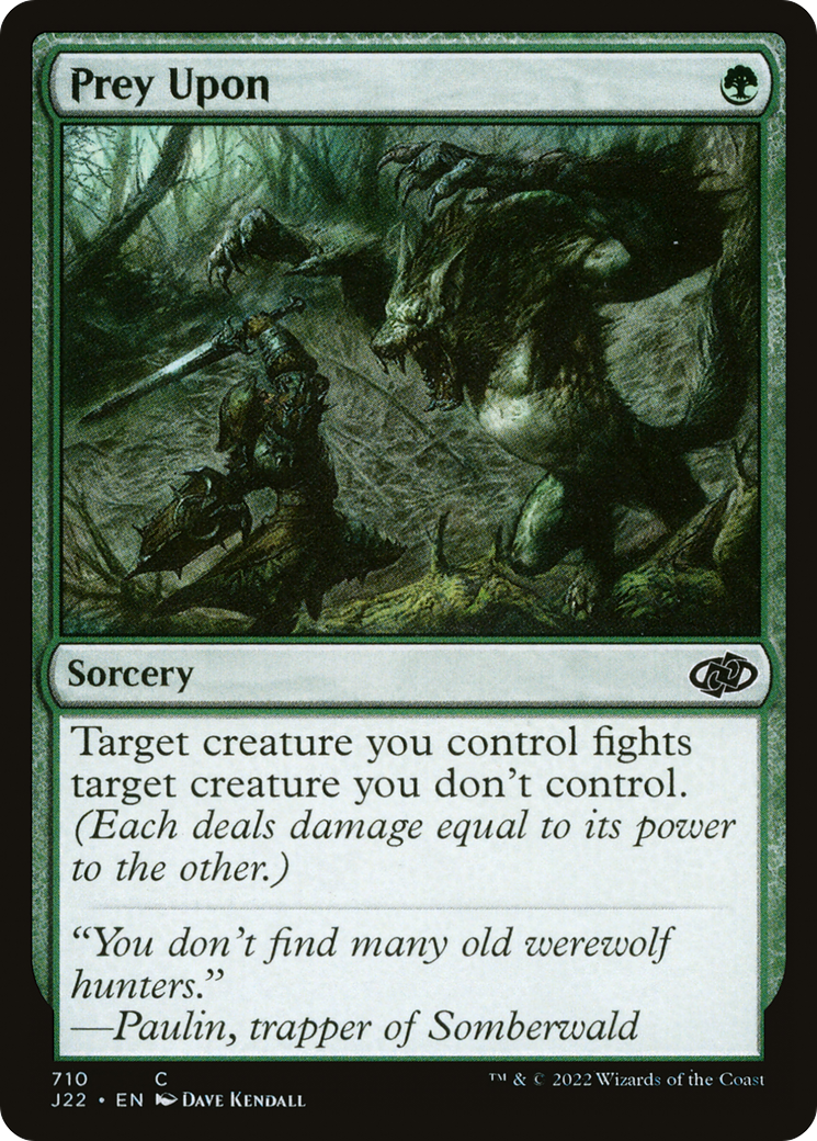 Magic: The Gathering - Prey Upon - Jumpstart 2022