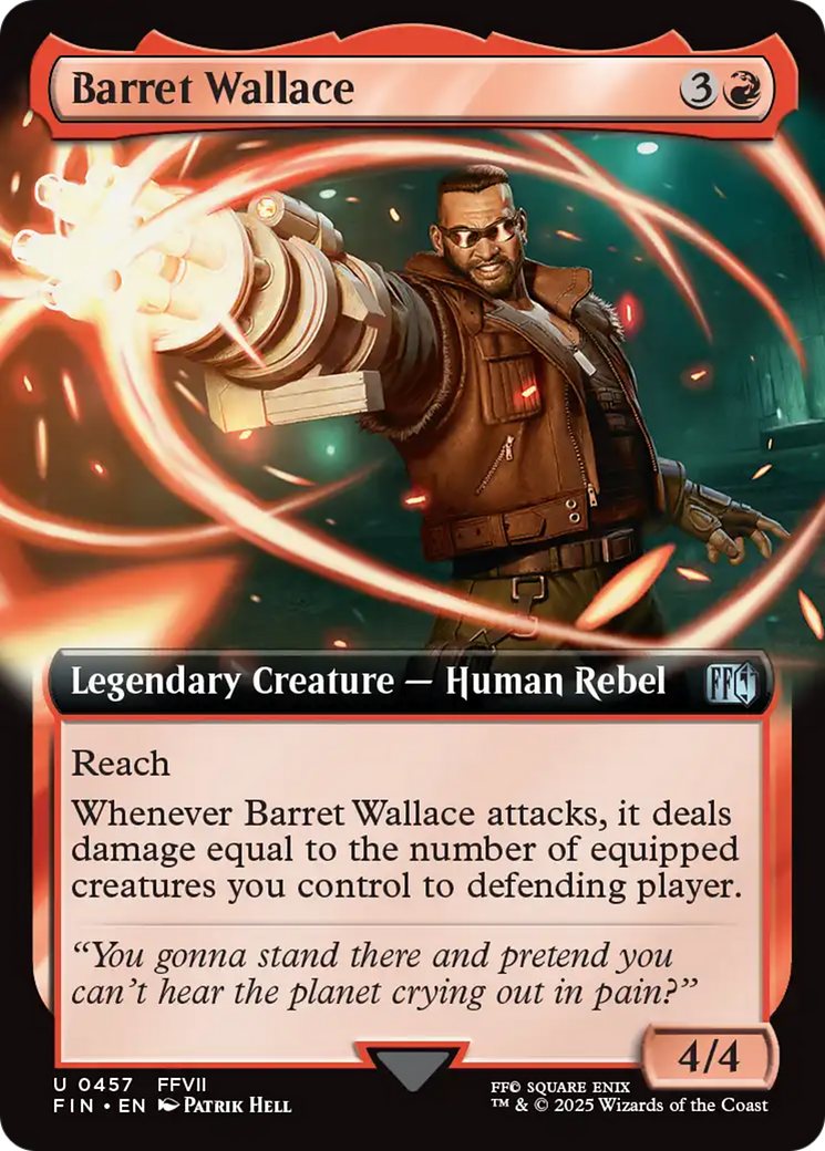 Magic: The Gathering - Barret Wallace Foil - Final Fantasy