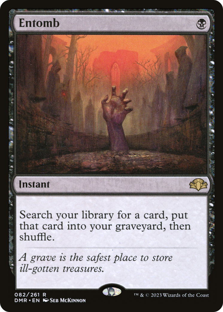 Magic: The Gathering - Entomb Foil - Dominaria Remastered