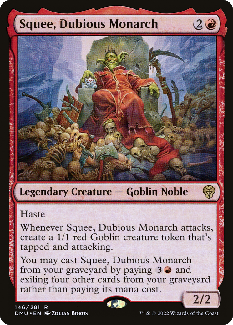 Magic: The Gathering - Squee, Dubious Monarch Foil - Dominaria United