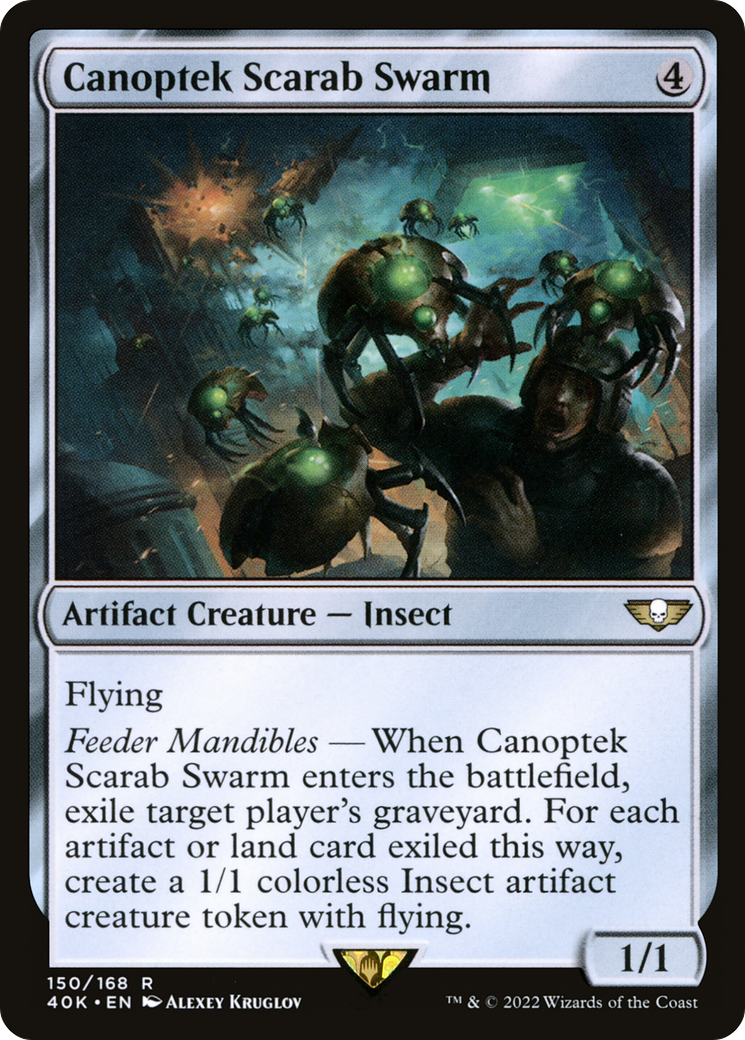 Magic: The Gathering - Canoptek Scarab Swarm - Warhammer 40000 Commander