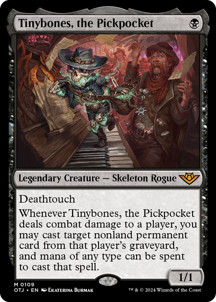 Magic: The Gathering - Tinybones, the Pickpocket - Outlaws of Thunder Junction