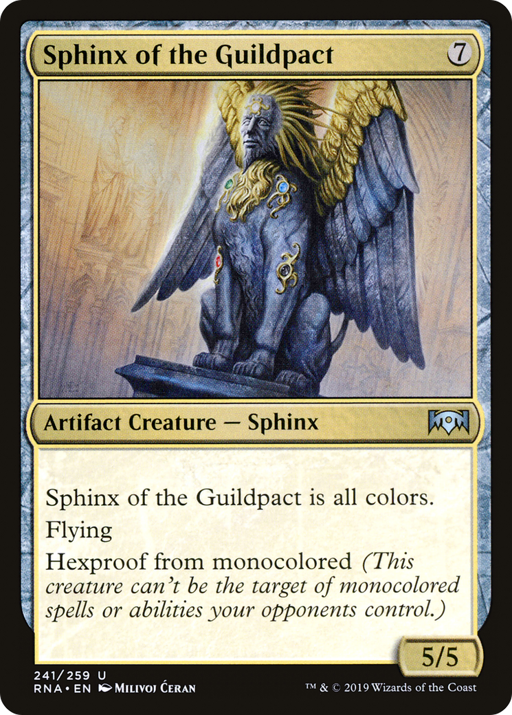 Magic: The Gathering - Sphinx of the Guildpact Foil - Ravnica Allegiance