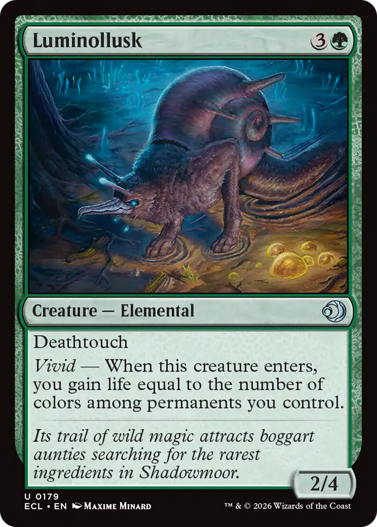 Magic: The Gathering - Luminollusk Foil - Lorwyn Eclipsed