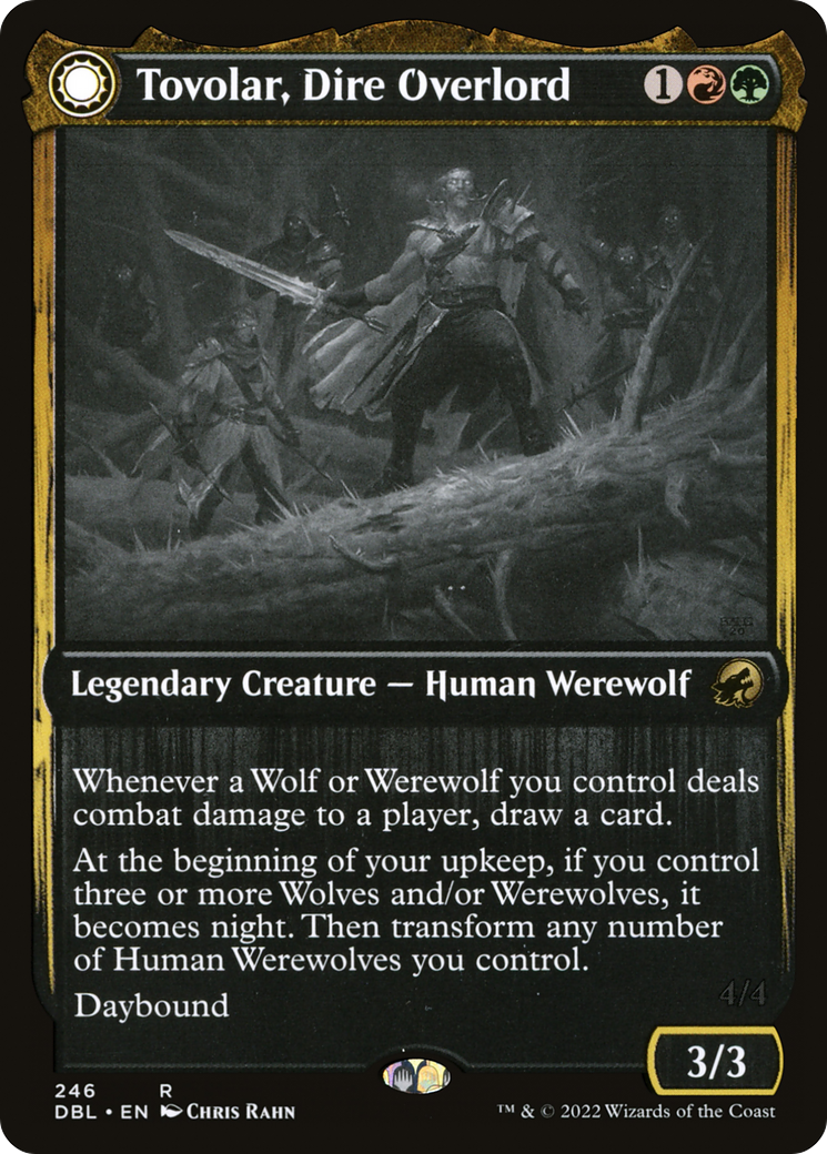 Magic: The Gathering - Tovolar, Dire Overlord // Tovolar, the Midnight Scourge - Innistrad: Double Feature