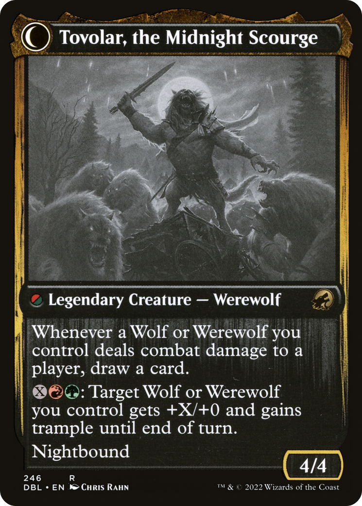 Magic: The Gathering - Tovolar, Dire Overlord // Tovolar, the Midnight Scourge - Innistrad: Double Feature