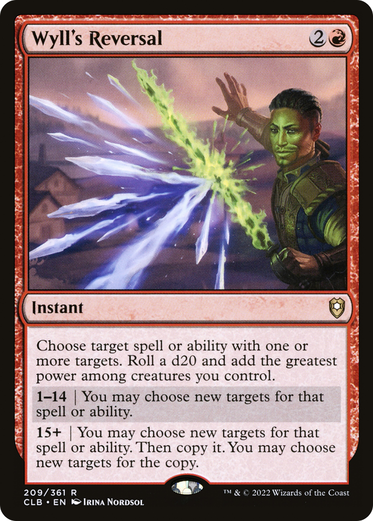 Magic: The Gathering - Wyll's Reversal - Commander Legends: Battle for Baldur's Gate