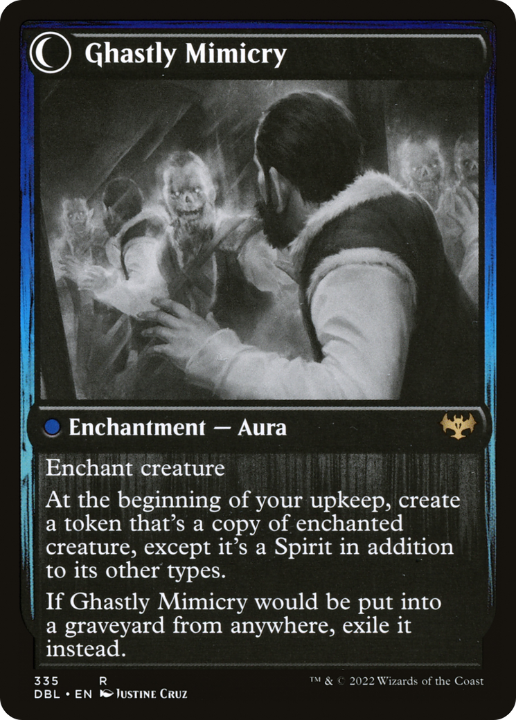 Magic: The Gathering - Mirrorhall Mimic // Ghastly Mimicry - Innistrad: Double Feature
